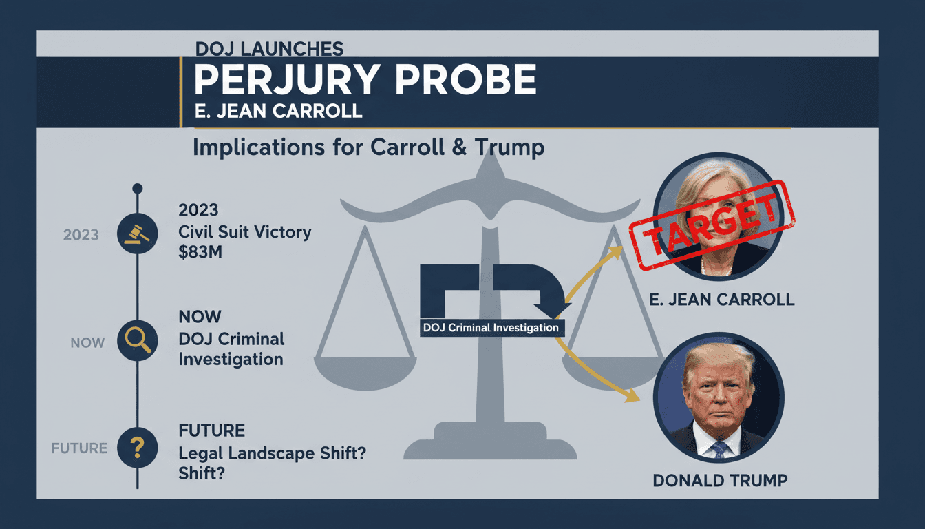 E. Jean Carroll and Donald Trump in a legal context