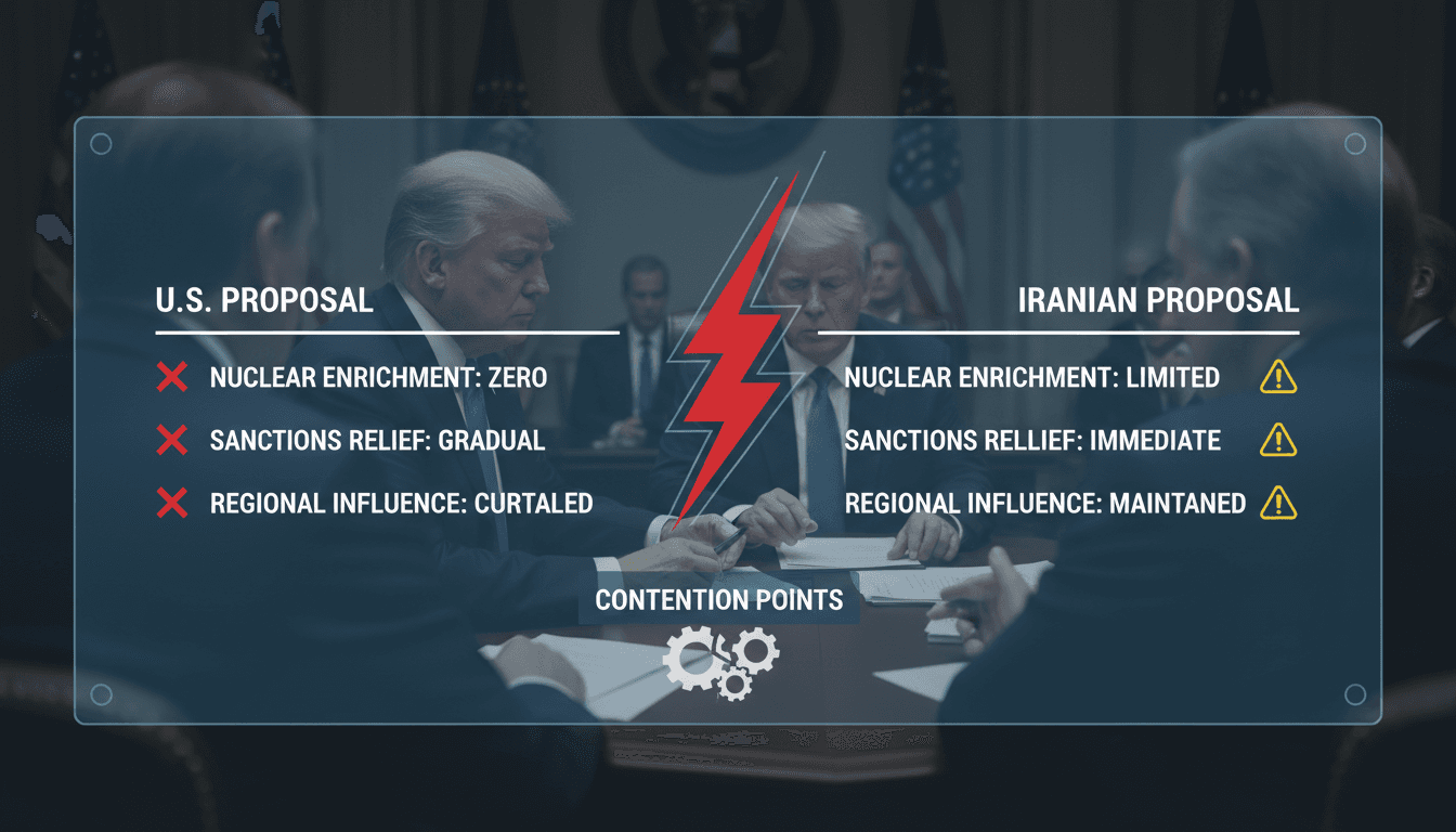 President Trump during a Cabinet meeting discussing Iran's peace deal proposals.