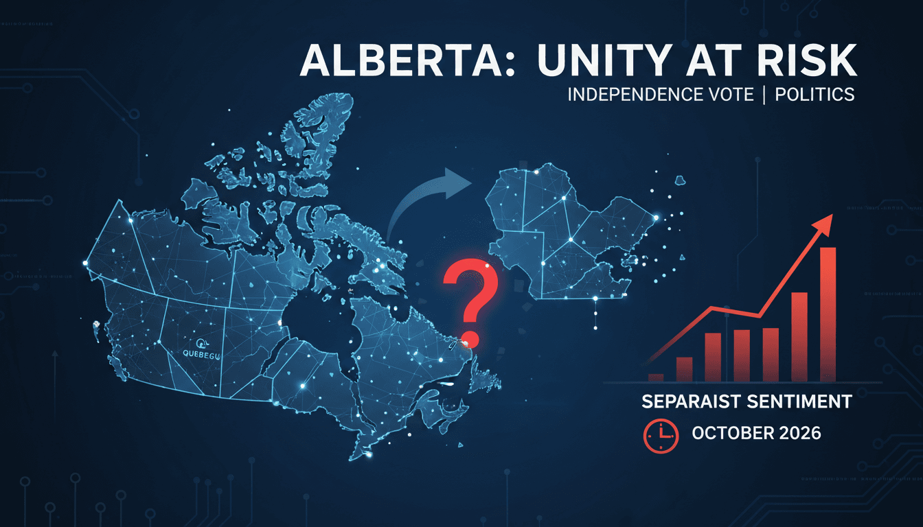 Alberta moves towards independence vote amid rising separatist sentiments