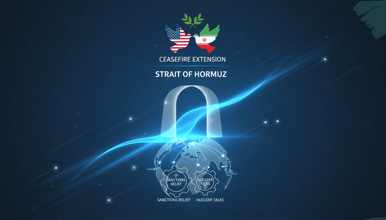 Map highlighting the Strait of Hormuz and its significance for global energy supplies.