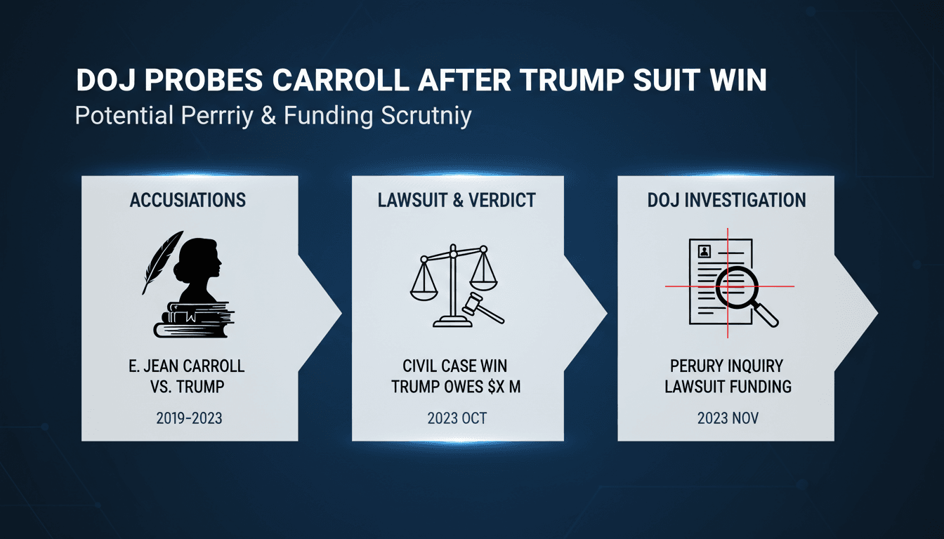 E. Jean Carroll and Donald Trump in a courtroom setting
