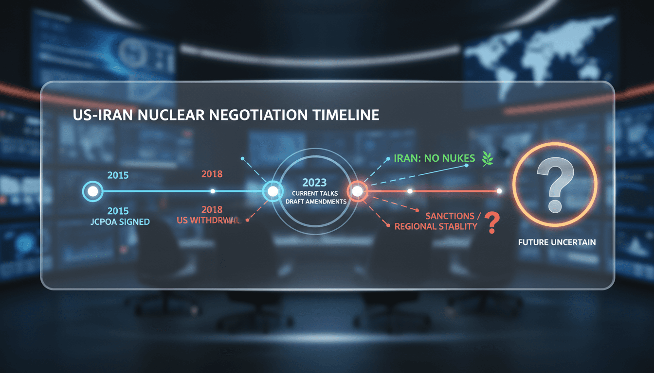 US President Trump announces Iran's commitment to nuclear non-proliferation.