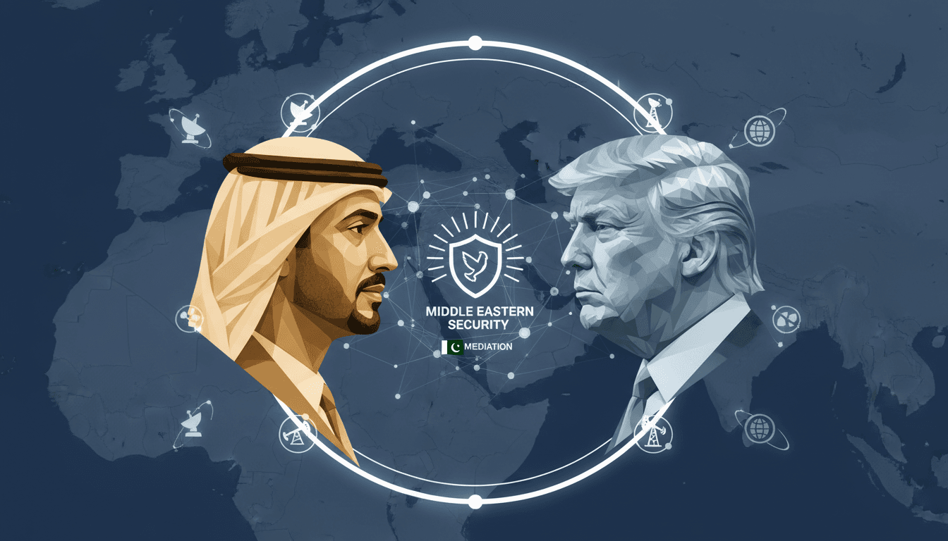 Qatar and US leaders discussing Middle Eastern security issues.