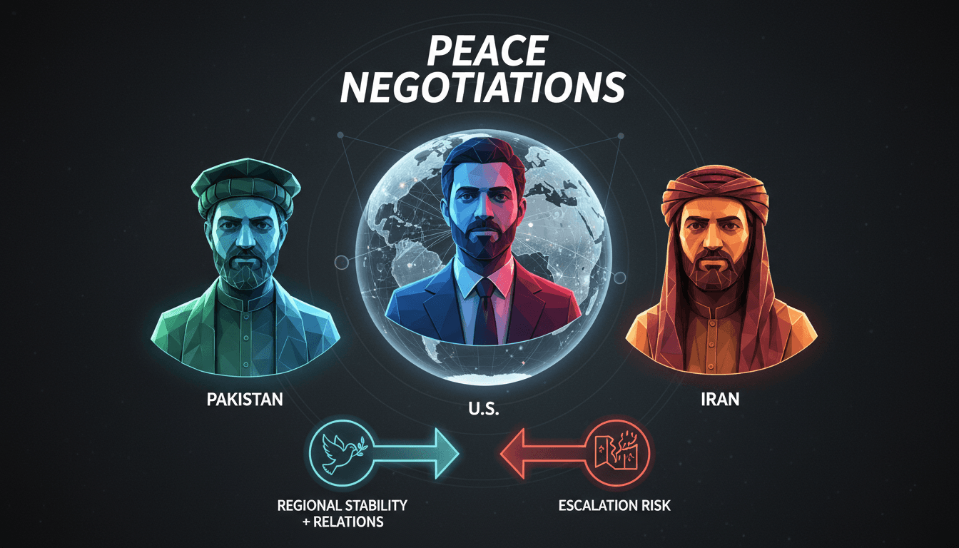 Pakistan and US Discuss Peace Negotiations Involving Iran