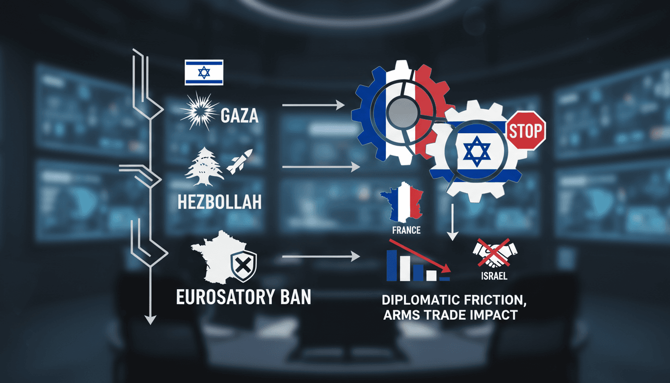France bans Israeli officials from Eurosatory defence exhibition