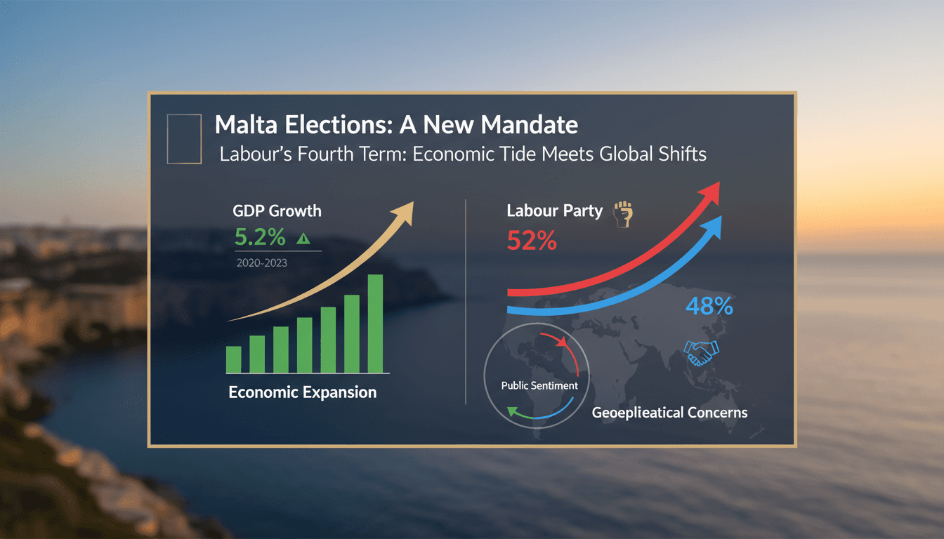 Malta's Labour Party wins fourth consecutive term amid economic concerns