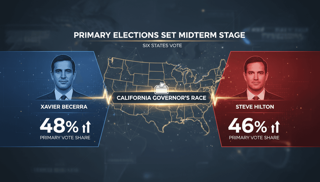 California primary elections impact on midterm elections