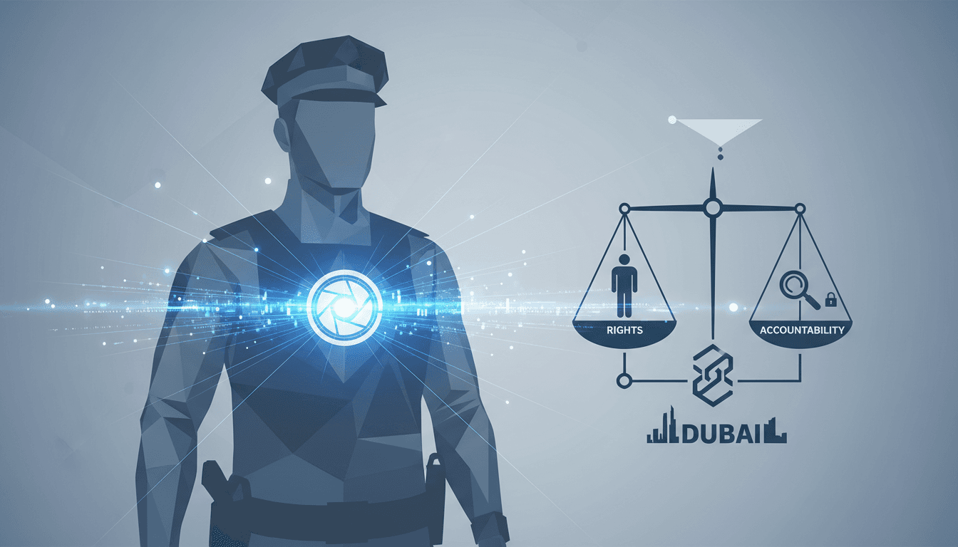 Sheikh Hamdan bin Mohammed announcing new camera regulations in Dubai