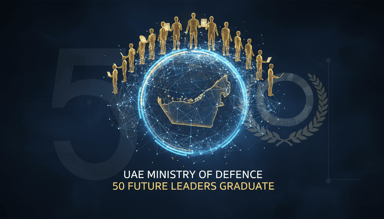 Graduation ceremony for 50 personnel from the UAE Ministry of Defence