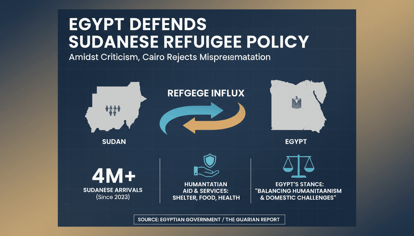 Egyptian authorities respond to refugee treatment allegations