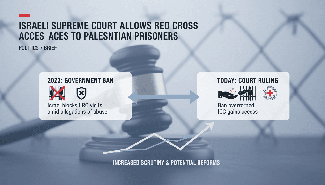 Israeli Supreme Court ruling on Red Cross access to Palestinian prisoners