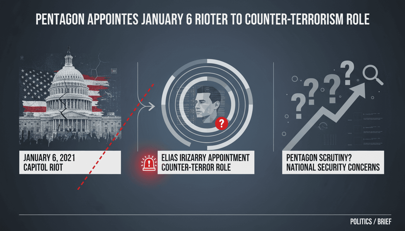 Pentagon building with a focus on national security concerns