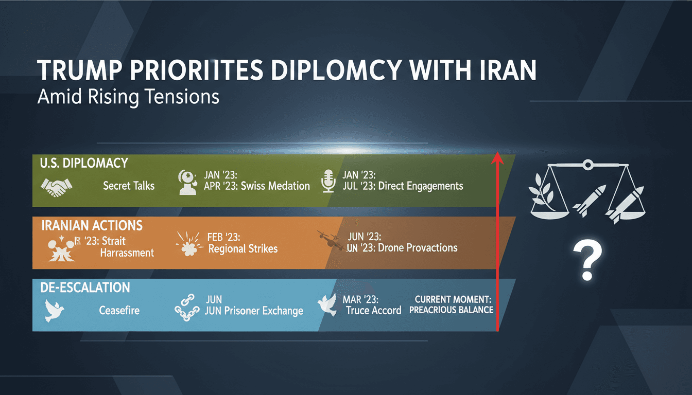 Trump Prioritizes Diplomacy with Iran Amid Rising Tensions