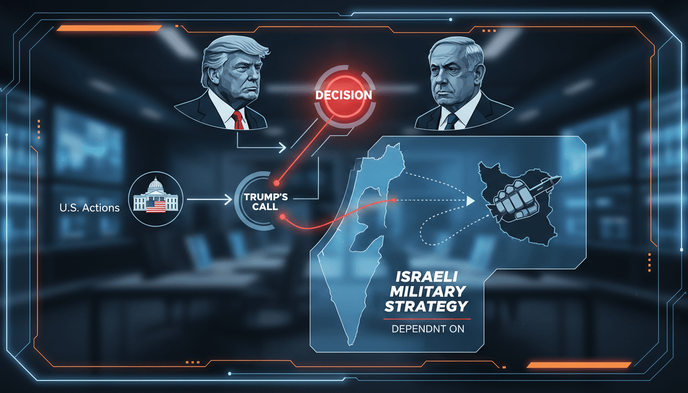 Netanyahu and Trump discussing military strategy against Iran