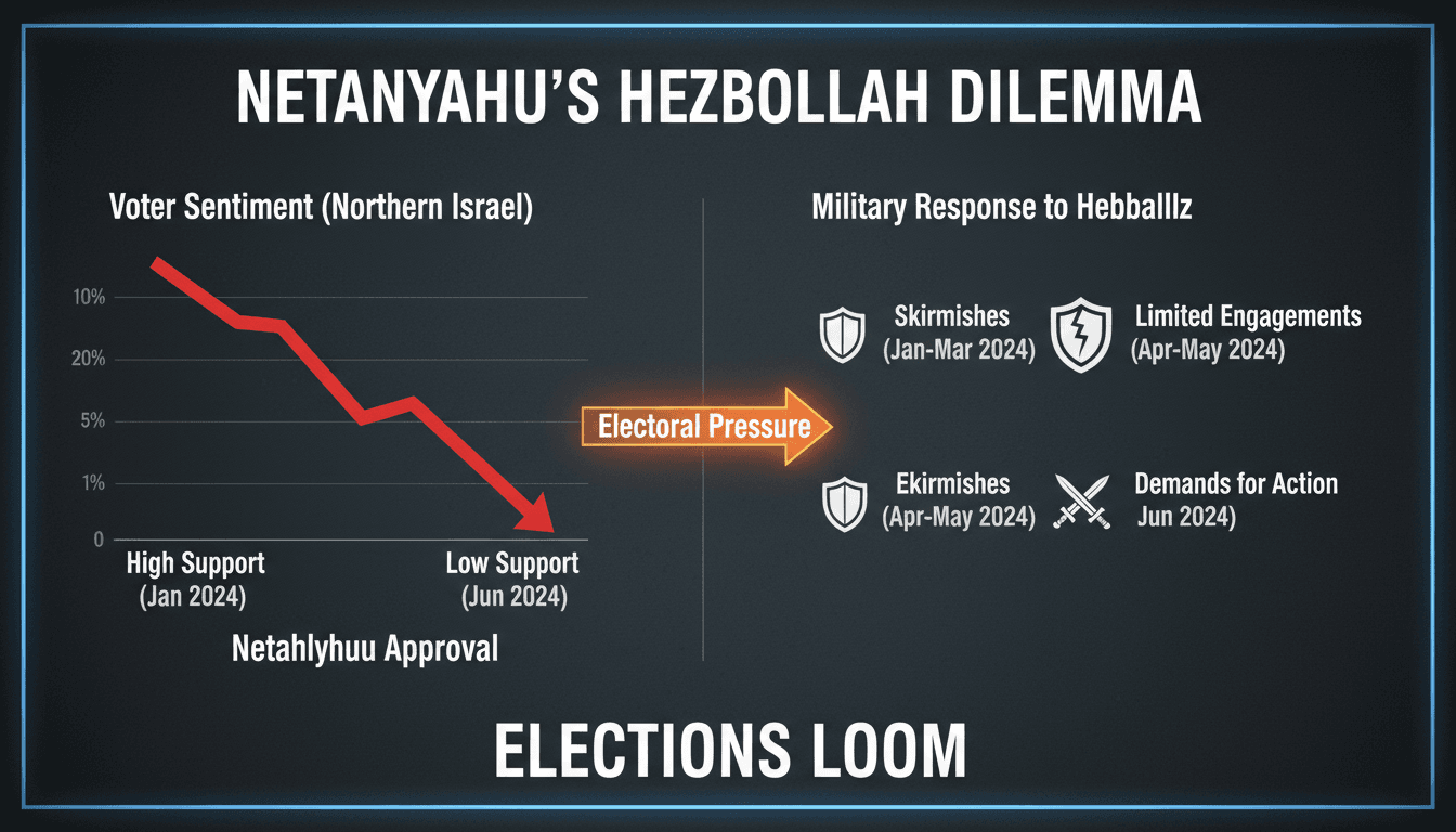 Netanyahu addressing military strategy amid voter concerns