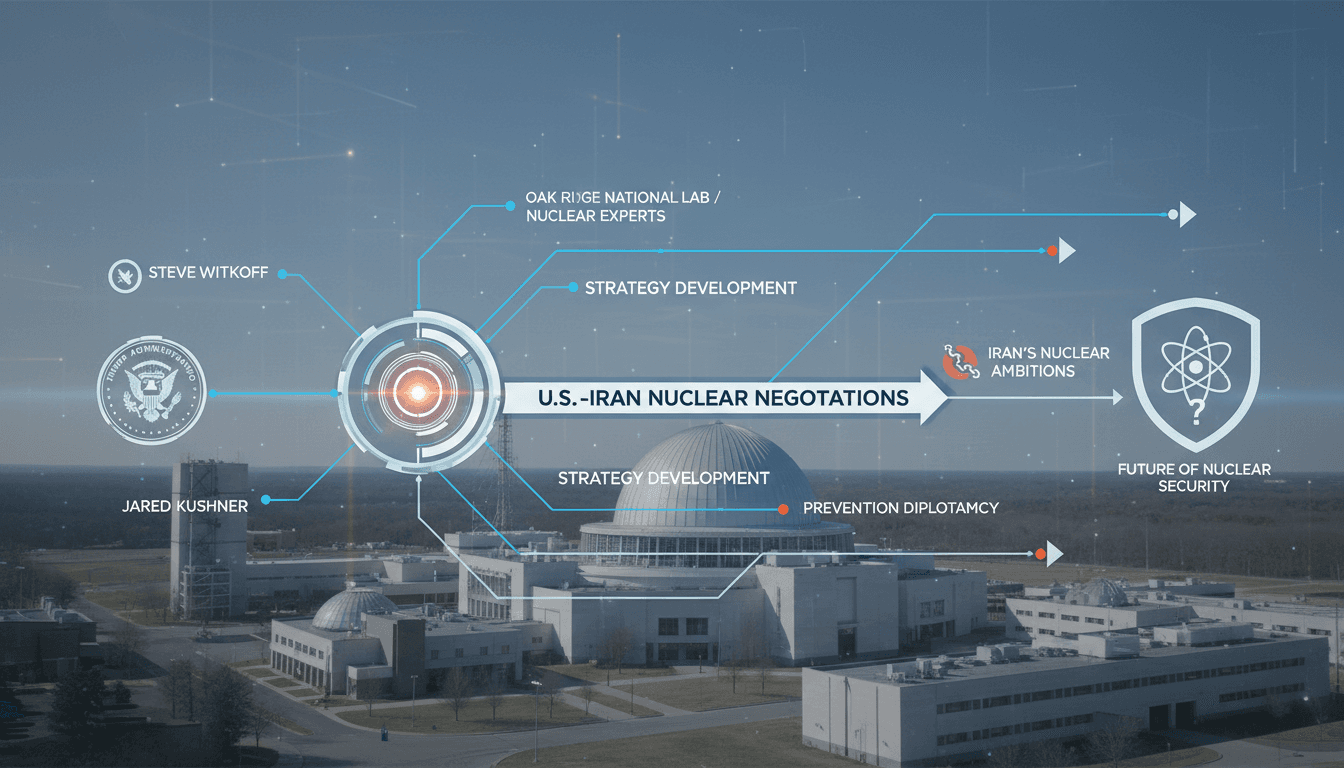 U.S. officials meeting with nuclear experts at Oak Ridge National Laboratory