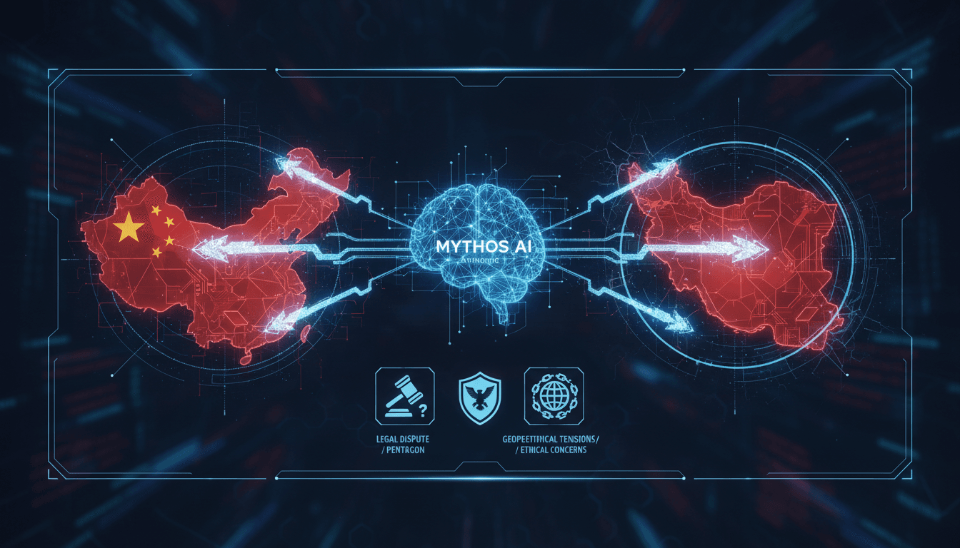 NSA's use of Anthropic's AI model Mythos for cyber operations against adversarial nations.