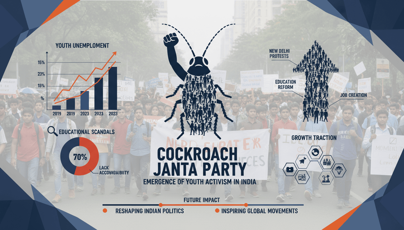 Emergence of Cockroach Janta Party Marks New Youth Activism in India