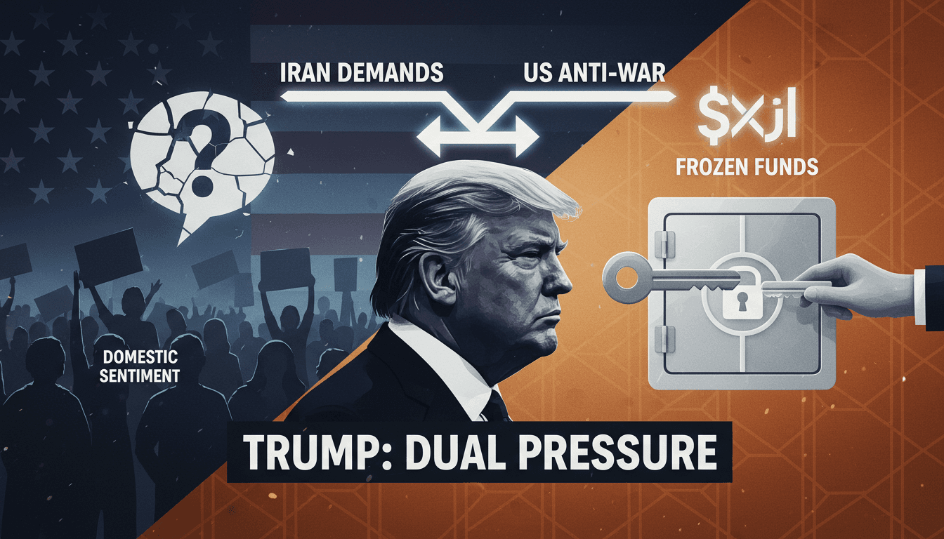 Trump Faces Domestic Pressure as Iran Demands Access to Frozen Funds in Peace Talks