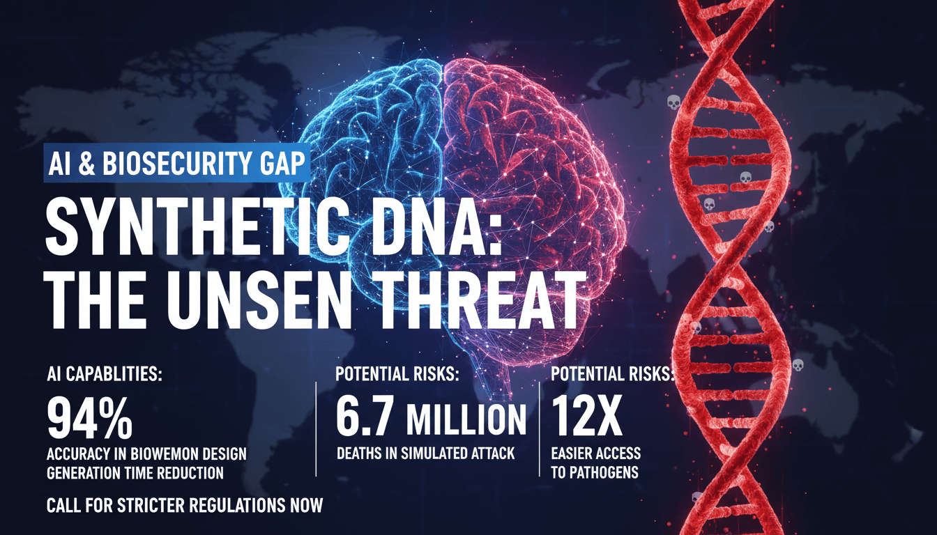 AI Executives Call for Stricter Regulations on Synthetic DNA to Prevent Bioweapons Threat