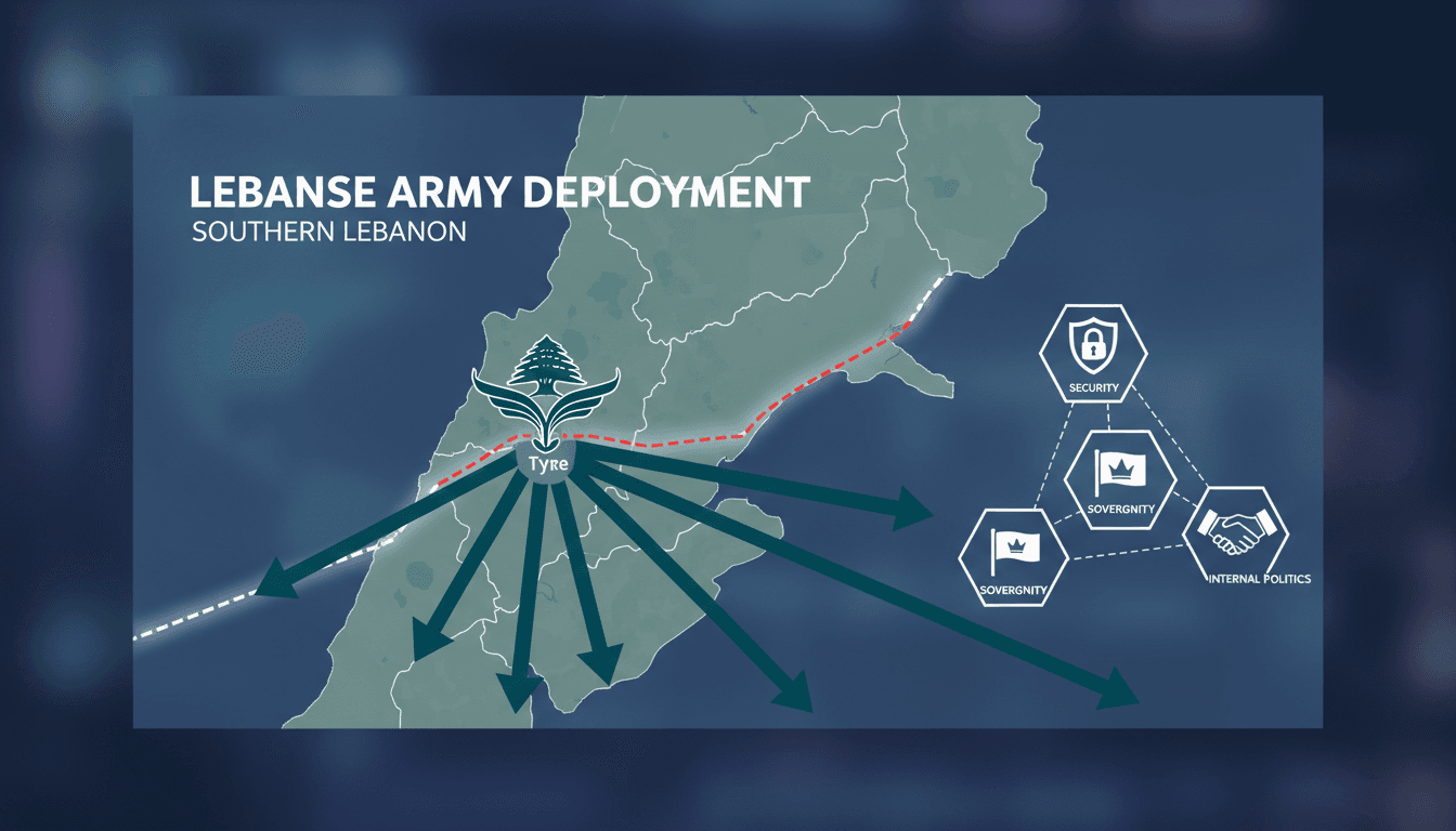 Lebanese Army Begins Deployment in Southern Lebanon Following Agreement with Israel