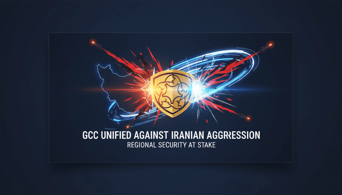 GCC leaders discussing regional security in response to Iranian attacks