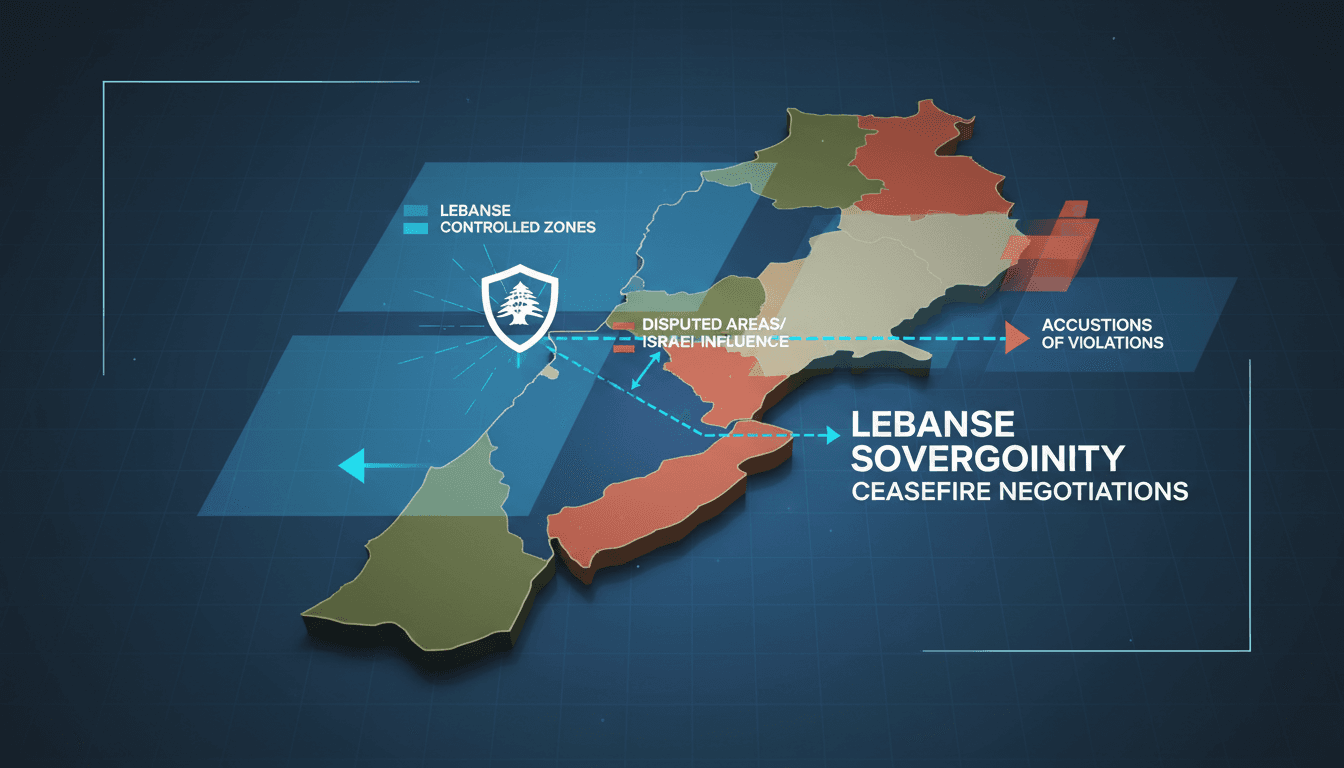 Lebanese Prime Minister Nawaf Salam addressing sovereignty and security issues.