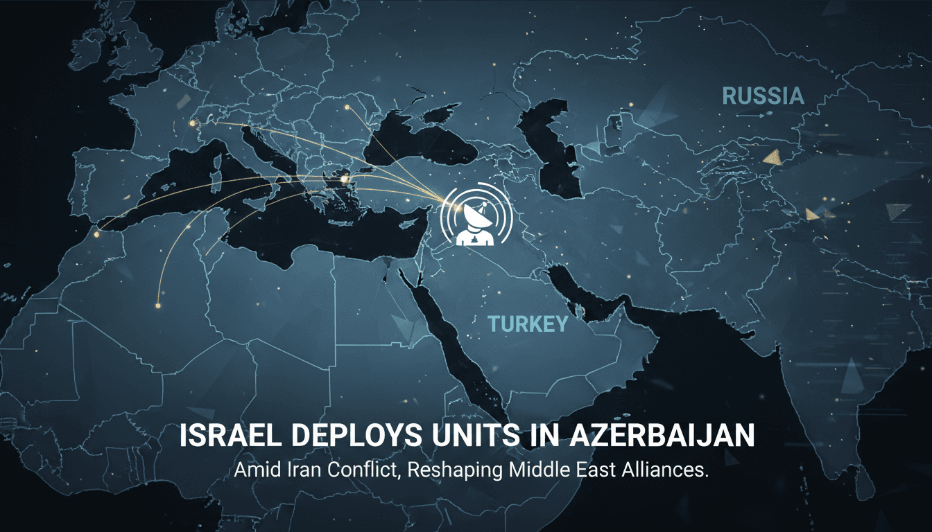 Israel deploys military units in Azerbaijan amid Iran conflict