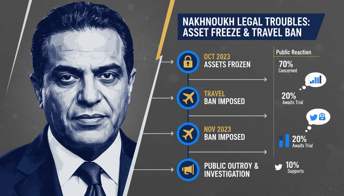 Egyptian Businessman Sabri Nakhnoukh Faces Asset Freeze and Travel Ban Amid Legal Troubles