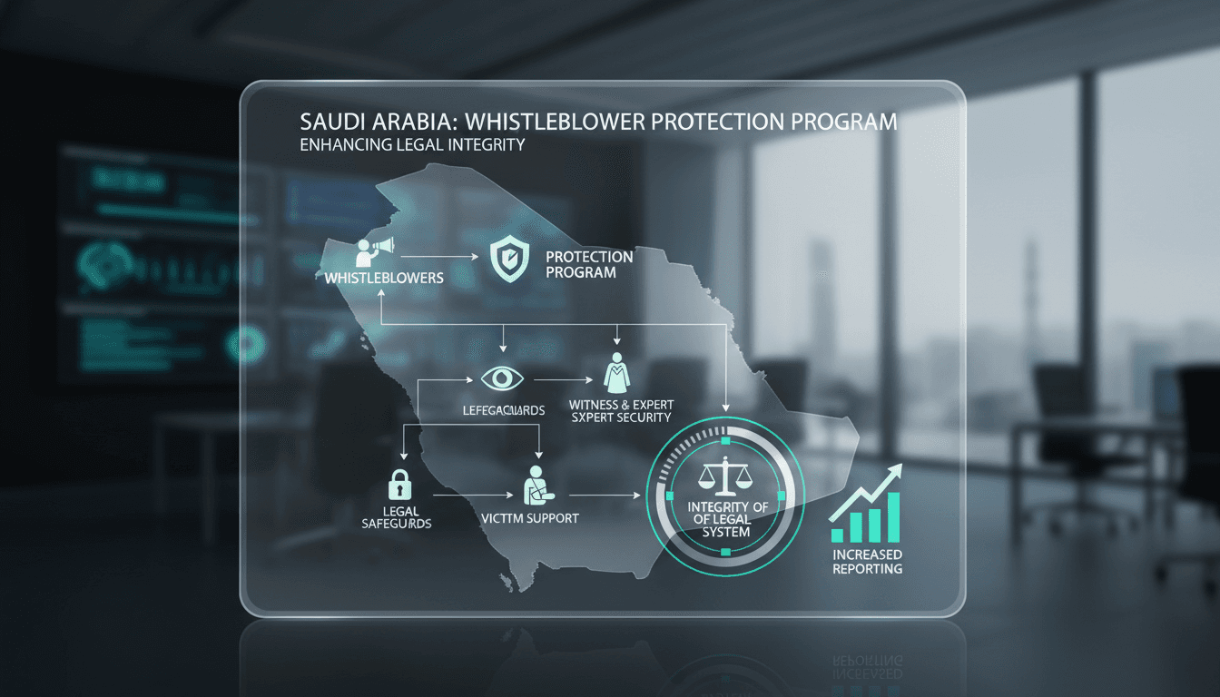 Saudi Arabia launches whistleblower protection program