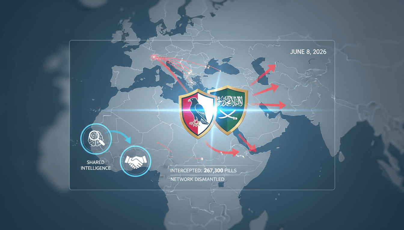 UAE and Saudi authorities collaborating to combat drug trafficking