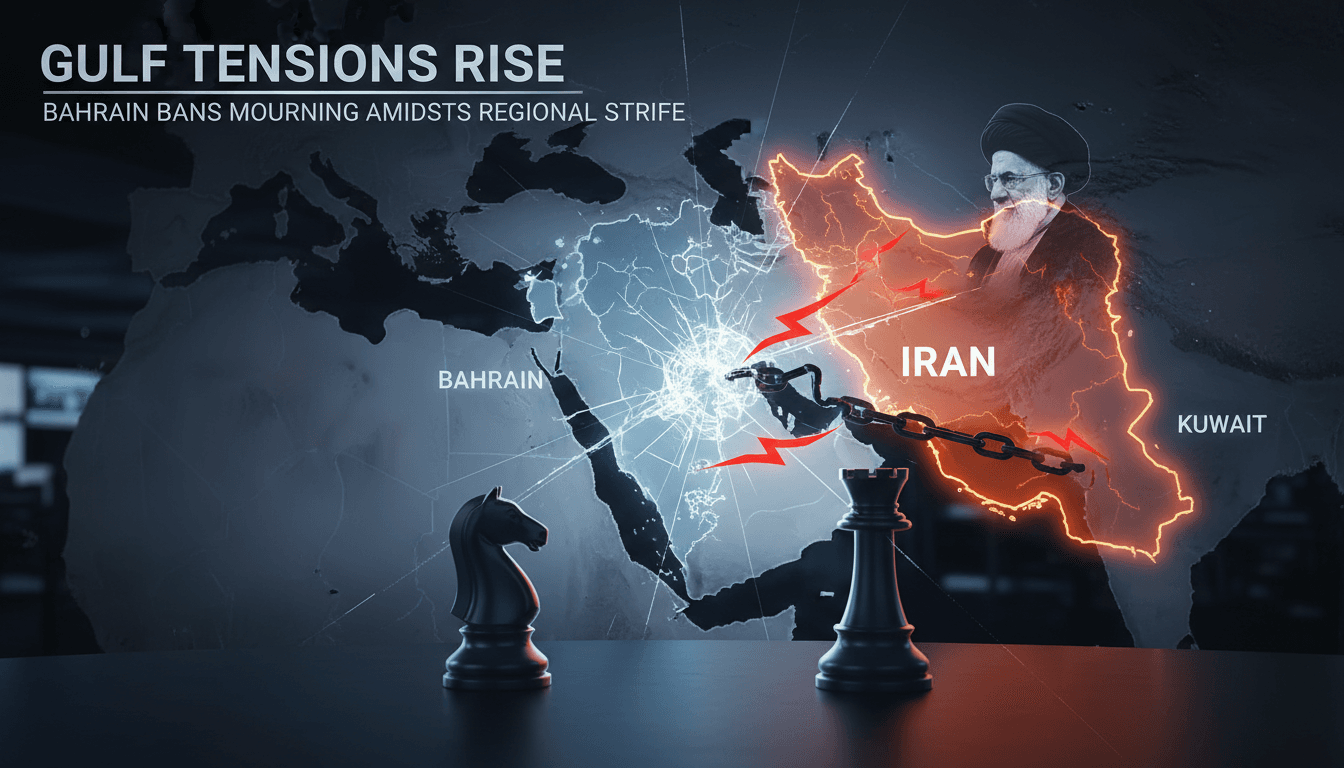 Bahrain's Ashura observance and geopolitical tensions in the Gulf