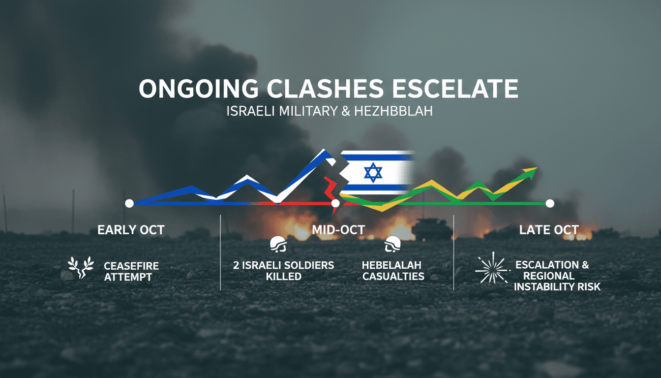 Ongoing clashes between Israeli military and Hezbollah escalate despite ceasefire