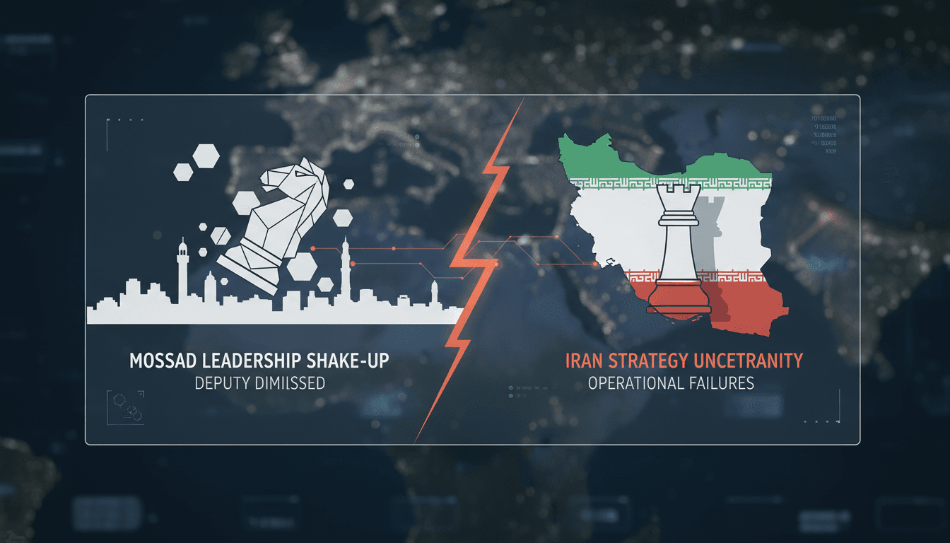 Mossad leadership shake-up follows operational failures in Iran strategy