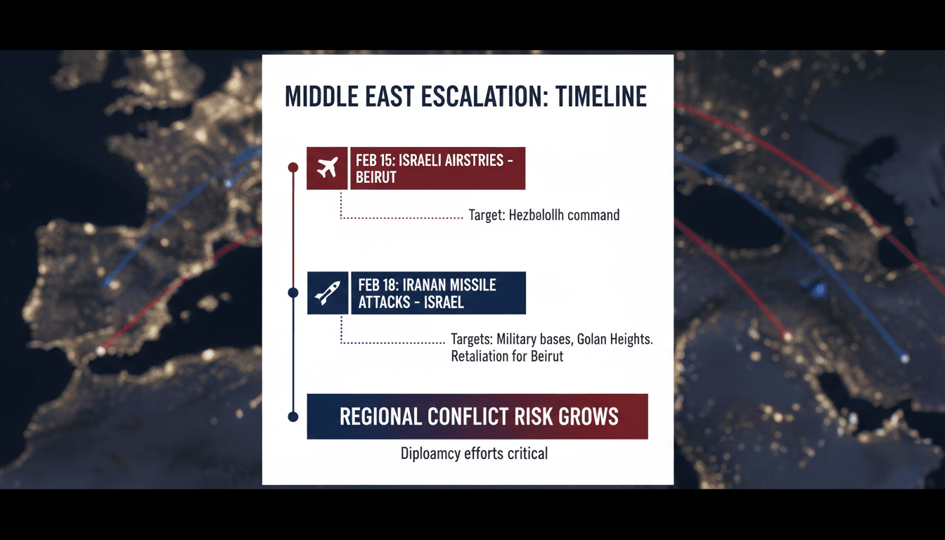 Iran launches missile attacks on Israel following airstrikes in Beirut