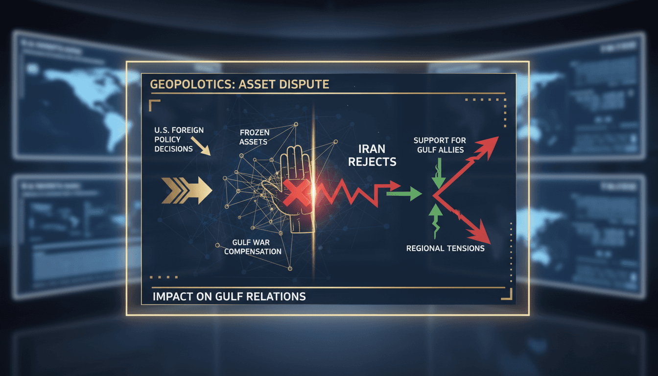 Iran Rejects U.S. Proposal to Use Frozen Assets for Gulf War Compensation