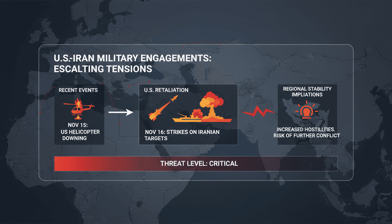 U.S. military operations in response to Iranian aggression