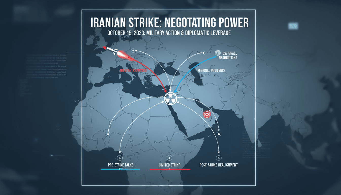 Iran conducts military strike against Israel amid negotiations