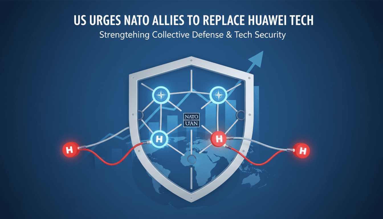 US Urges NATO Allies to Replace Huawei Technology in Defense Systems