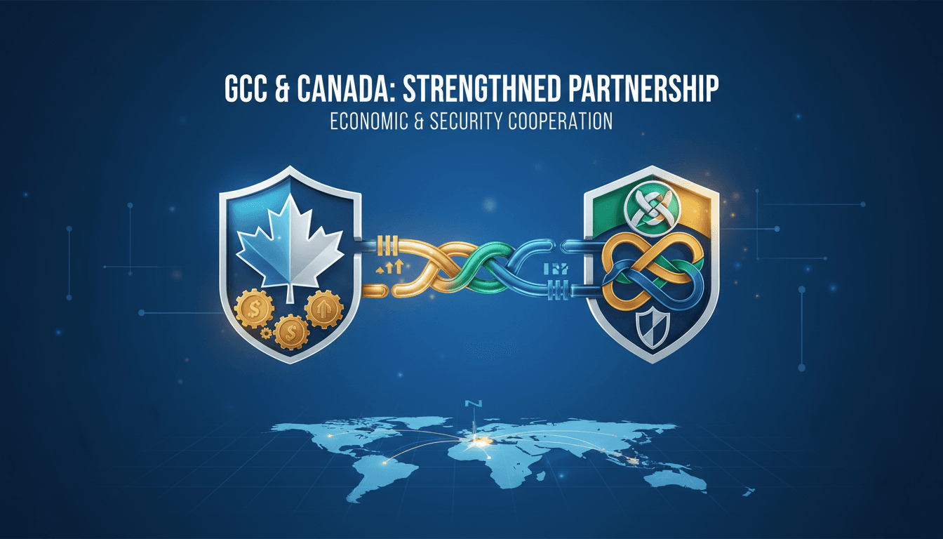 GCC and Canada foreign ministers meeting in Manama to discuss security and economic cooperation.