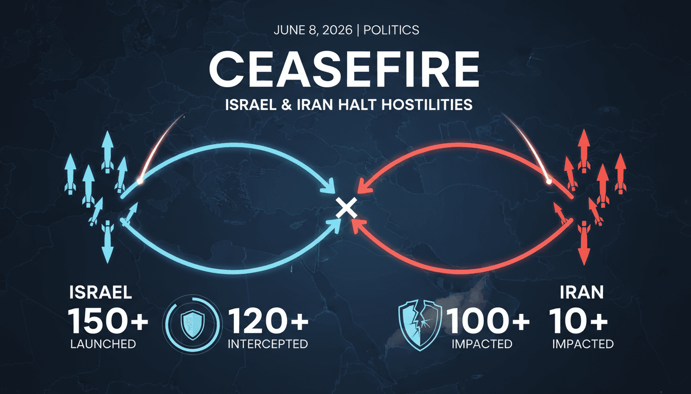 Israel and Iran Announce Cessation of Hostilities Following Recent Clashes