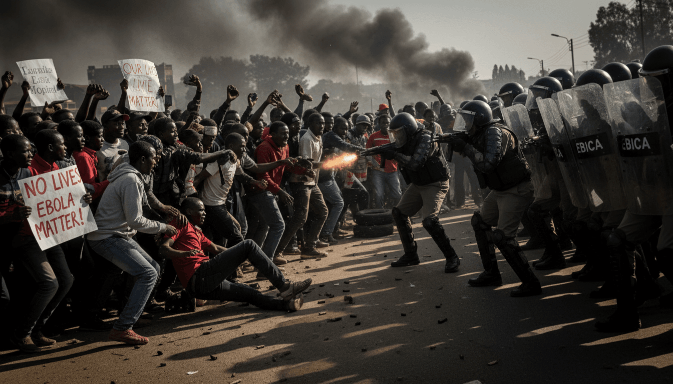 Protests in Kenya Against US Ebola Quarantine Centre Result in Fatality