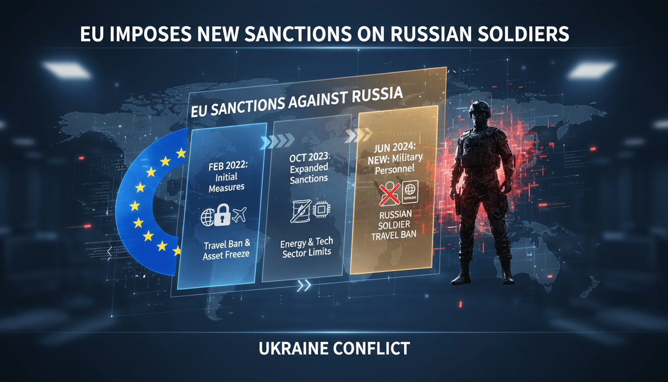 EU Imposes New Sanctions on Russian Soldiers Amid Ongoing Ukraine Conflict