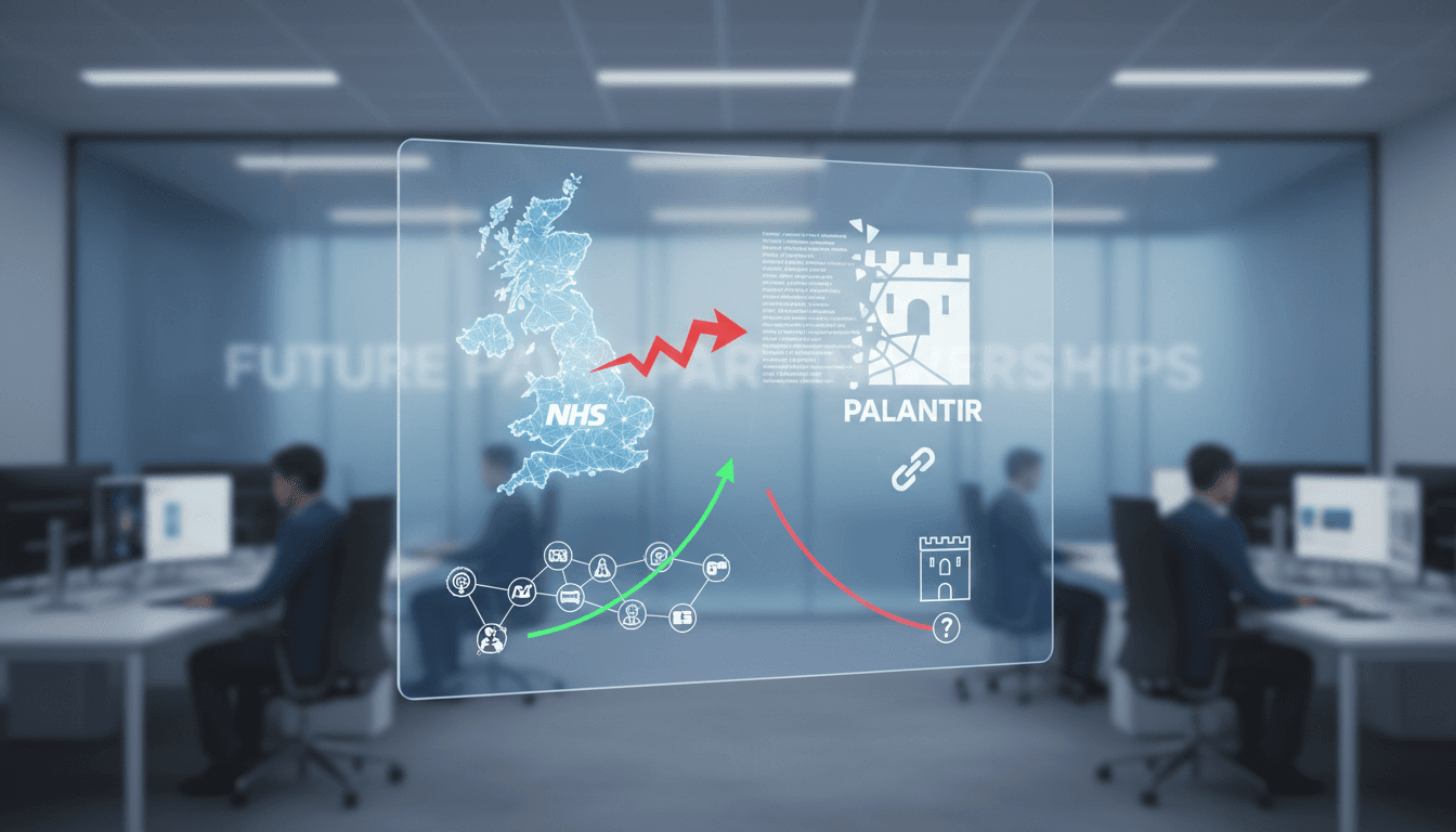 UK Government Reviews £330 Million NHS Contract with Palantir