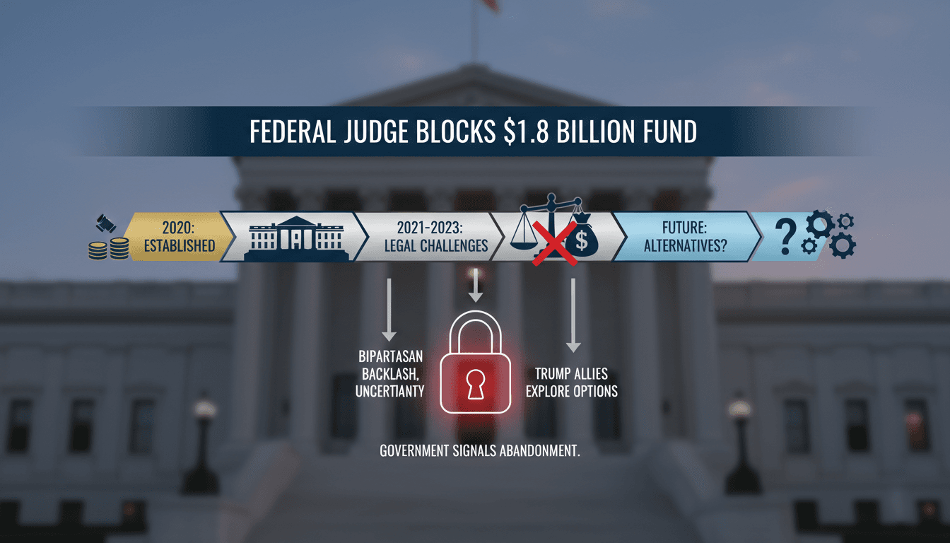 Federal judge ruling on Trump's settlement fund for government misconduct victims