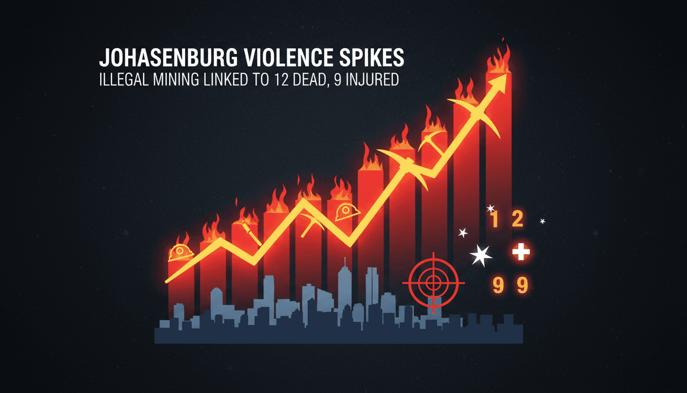 Mass shooting in Johannesburg leaves 12 dead and nine injured