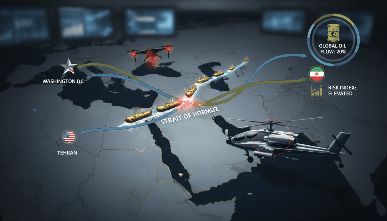 U.S. military engagement in the Strait of Hormuz amidst Iran negotiations