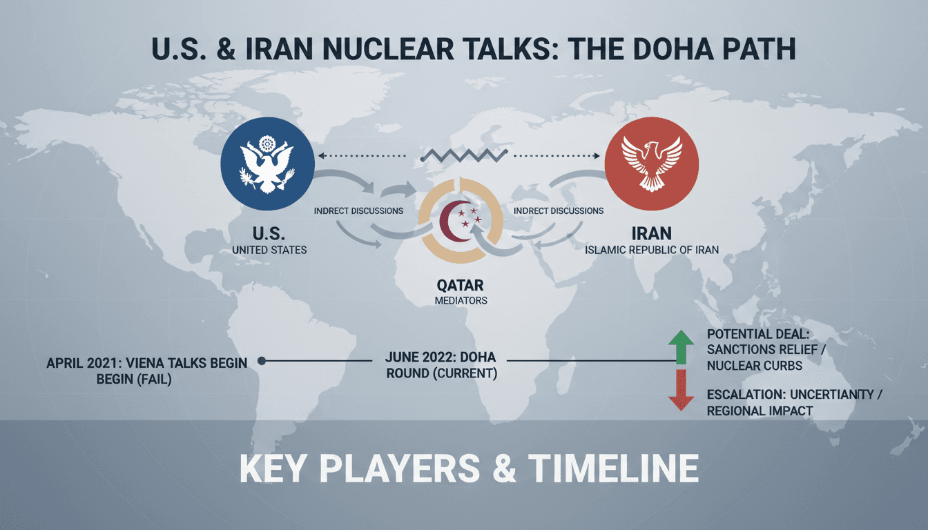 U.S. and Iran Engage in Indirect Nuclear Negotiations in Doha