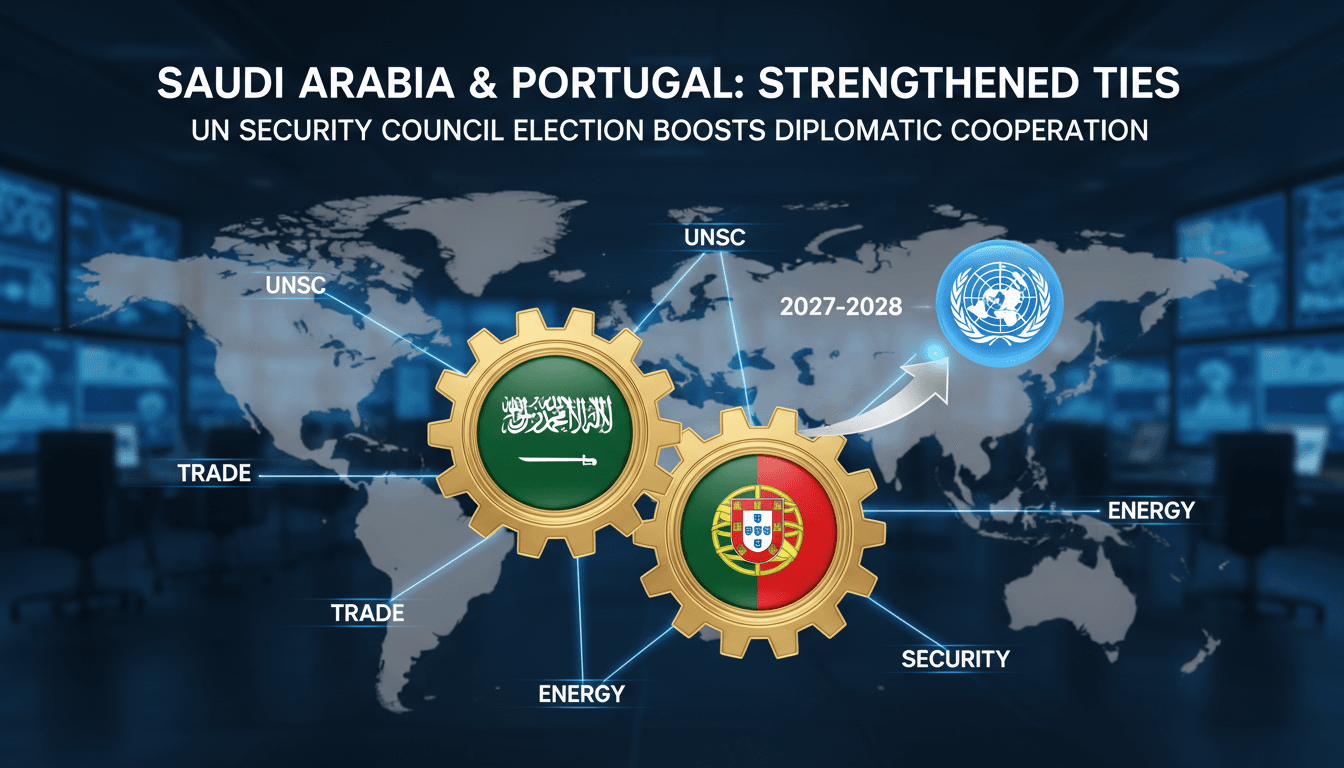 Saudi Arabia and Portugal strengthen diplomatic ties following UN Security Council election