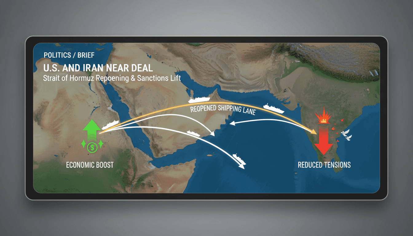 Map of the Strait of Hormuz highlighting shipping routes and geopolitical significance.